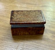 A 20th century alabaster jewel box.