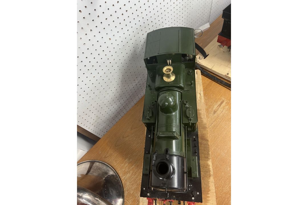 A 5 inch gauge coal fired live steam GWR Class 0-6-0 tank locomotive, green livery, 1466, possibly - Image 12 of 12