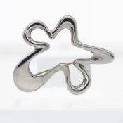 A Georg Jensen, silver 'splash' brooch by Henning Koppel, marked 'Sterling Denmark 321, approx 18.