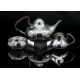 Henning Koppel for George Jensen, a Danish Modernist Sterling Silver 3 piece tea service, model - Image 2 of 3