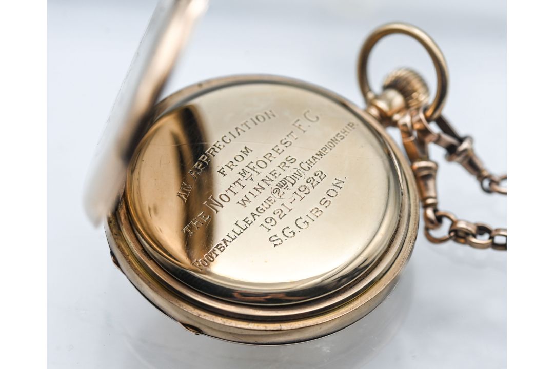 The Sid Gibson Football Medal and Watch Collection.Sidney Gibson (1899 - 1938), played for - Image 5 of 7