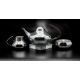 Henning Koppel for George Jensen, a Danish Modernist Sterling Silver 3 piece tea service, model - Image 1 of 3