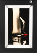 Duncan MacGregor (1961-) limited edition 'Starlit Sails I' 130/195, hand embellished glazed