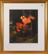 Robert Lenkiewicz (1941-2002) limited edition print 'Esther/Rear View', with pencil signature,