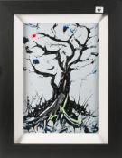 Duncan MacGregor (1961-) limited edition 'Ancient Knowledge I' 26/195, hand embellished paper on