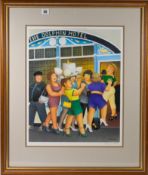 Beryl Cook (1926-2008) limited edition print 'Hen Night' CKK/289, 1994, with pencil signature,