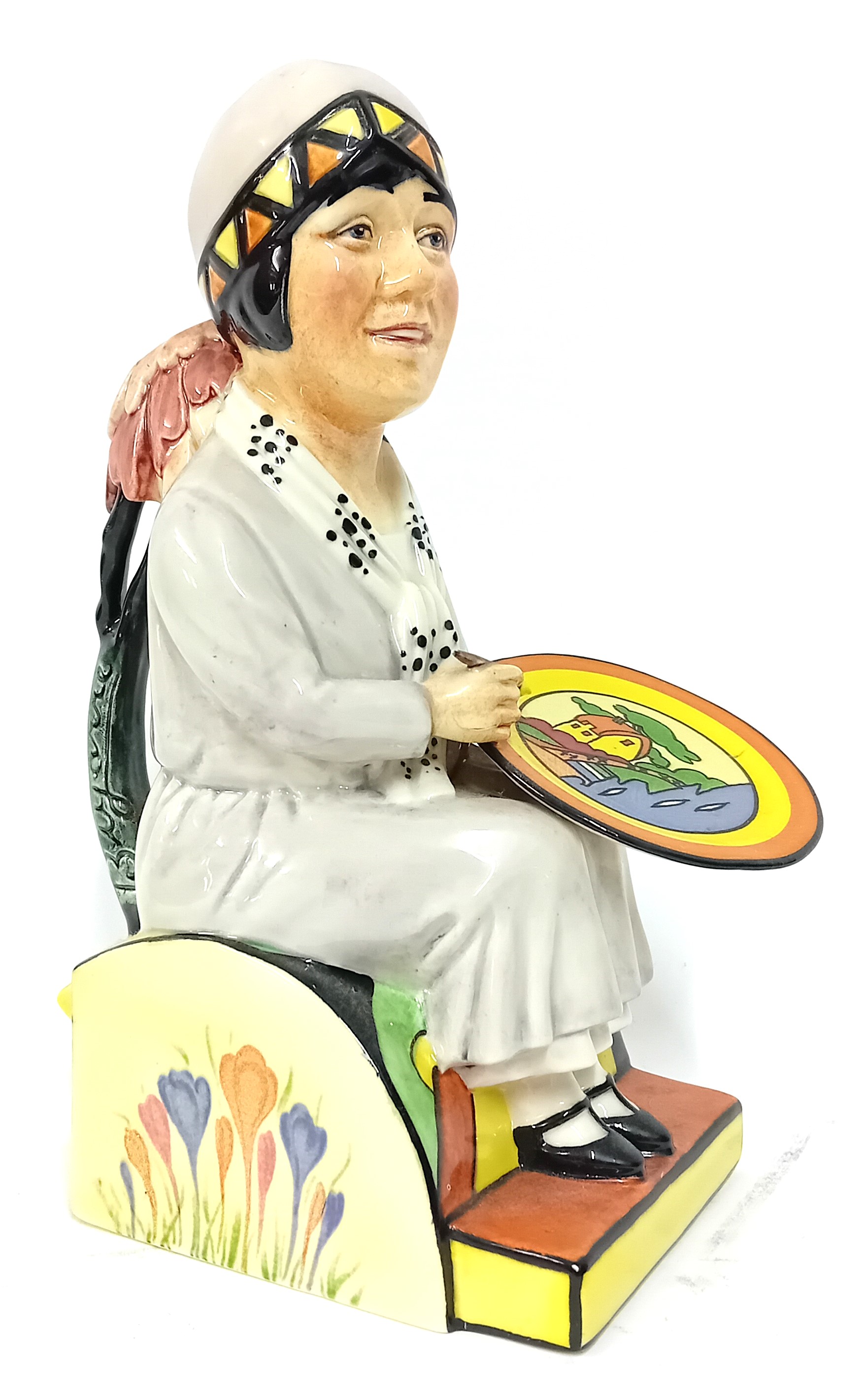 A Kevin Francis pottery 'Clarice Cliff'.