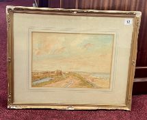 P. L. Forbes watercolour painting, signed, framed and glazed (55cm x 45cm)