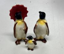 A set of Beswick penguins (3)