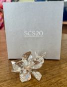 Swarovski Crystal Glass, 20th SCS Anniversary 'The Bee' 2007, boxed.