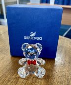 Swarovski Crystal Glass, Kris bear 'I Am Big Now', boxed.
