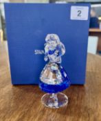 Swarovski Crystal Glass, Disney - Alice In Wonderland, boxed.
