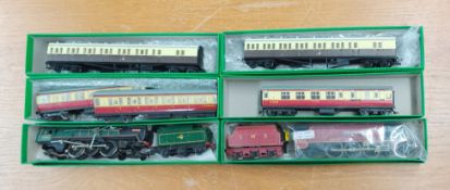 Locomotive model carriages, makes to include Airfix and Hornby, etc, unboxed (7)