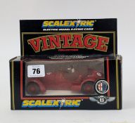 Scalextric vintage collection, a rare red Alfa Romeo C.306, boxed. This model was issued by the