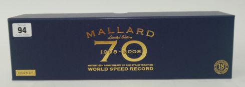 Hornby, 00 Gauge 'Limited Edition 1938-2008: R2684 LNER 4-6-2 'Mallard' A4 Class Locomotive', 18ct