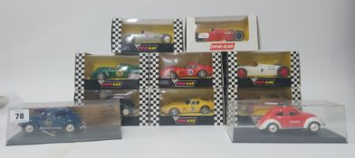 Pink-Kar, 'CV 008 Ferrari 250GTO ''Targa Florio 63'' (ROJO)' with 9 additional models, boxed. (10)