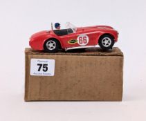 Scalextric 'C78- AC Cobra' model, without original box. The model was made in Hong Kong, and was