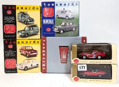 Vanguards, 'Vanguards Gold', Limited Edition Classic Cars - 'Cobra Daytona Coupe' and 'Jaguar E