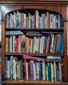 An extensive collection of books and research materials relating to Napoleon Bonaparte, the