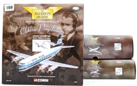 Corgi, 'The Aviation Archive' - 'Classic Propliners', 'Vickers Viscount 836 British Midland Airways'