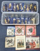 Del Prado, approx. 95 models of soldiers, boxed, with 4 model aeroplanes, boxed, and 3 historical