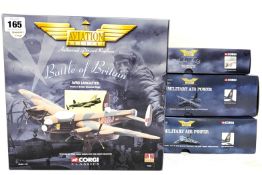 Corgi, 'The Aviation Archive' - 'Battle of Britain', 'Avro Lancaster' model aeroplane with 1 'Berlin