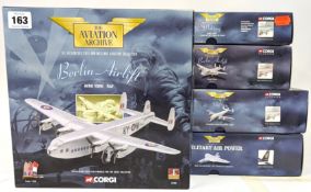 Corgi, 'The Aviation Archive' - 'Berlin Airlift', 'Avro York - RAF' model aeroplane with 1 'Military