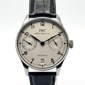 I.W.C., a 2010 gents 'Portugieser' Chronograph automatic date wristwatch with power reserve,
