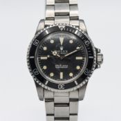 Rolex Submariner, a 1975 gents Oyster Perpetual, model 5513, stainless steel with box and papers,