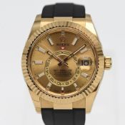 Rolex Sky-Dweller, a superb 2024 gents 18ct yellow gold Oyster Perpetual Superlative Chronometer