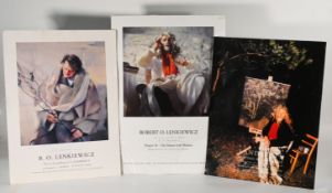 Robert Lenkiewicz (1941-2002), three exhibition posters, to include 'Project 1 Vagrancy', '