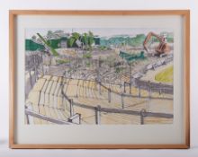 Richard Allman, 'Demolition of the Devonport End #1 (observations at the time)' signed Ink and was