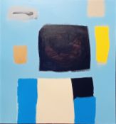 Phil Johns (British Contemporary), oil on canvas, 'Watershed 3', signed and labelled verso,