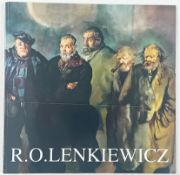 Robert Lenkiewicz (1941-2002) artist book, published by White Lane Press 1997, together with '