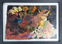 Robert Lenkiewicz (1941-2002), Robert Lenkiewicz Artist Palette, cleaned restored and framed, with