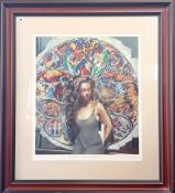 Robert Lenkiewicz (1941-2002), limited edition print 'Anna/Last Judgement - Project 18' 194/