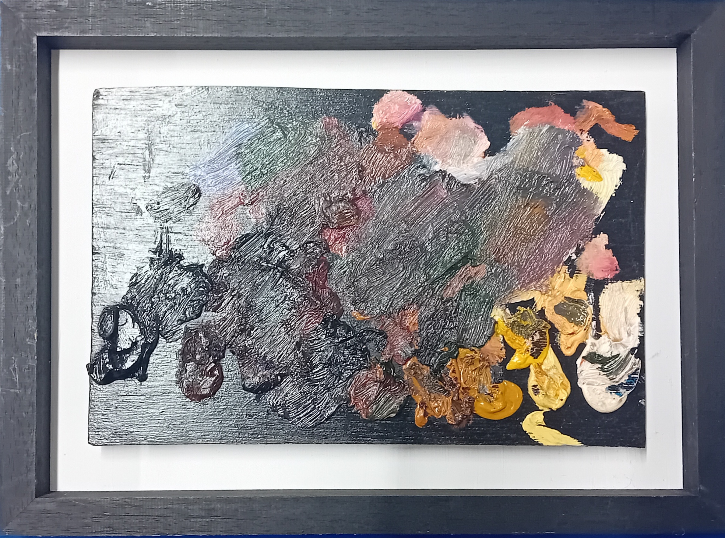 Robert Lenkiewicz (1941-2002), Robert Lenkiewicz Artist Palette, cleaned restored and framed,