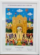 Brian Pollard (1946-) two limited edition prints, to include 'The Royal Citadel' 605/750, and 'Tower