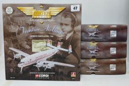Corgi, 'The Aviation Archive' - 'Frontier Airliners', a 1st issue 47501- 'Lockheed Constellation -