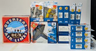 Corgi, 'The Aviation Archive' - 'Battle of Britain', 49101 - 'Hawker Hurricane MKI 85 Sqd RAF -