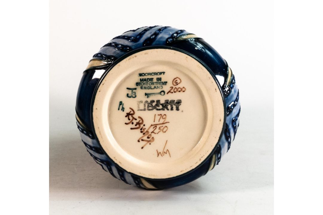 Moorcroft Cymric Dream vase. Liberty stamp to base, limited edition 179/250, signed Rachel Bishop. - Image 4 of 4