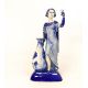 Kevin Francis / Peggy Davies Blue Fusion figure Charlotte Rhead - Image 1 of 6