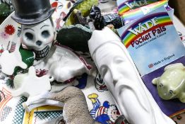 Wade collection of items to include Pocket Pals, damaged figures, Balvenie Whisky for British