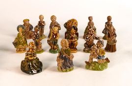 A collection of Wade Whimsies from the Nursery Rhymes collection. (15)