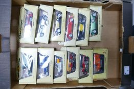 A collection of Boxed Matchbox Models of Yesteryear Classic Model Toy Cars
