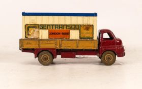 Vintage Dinky Red Big Bedford Pickup truck , missing spare wheel