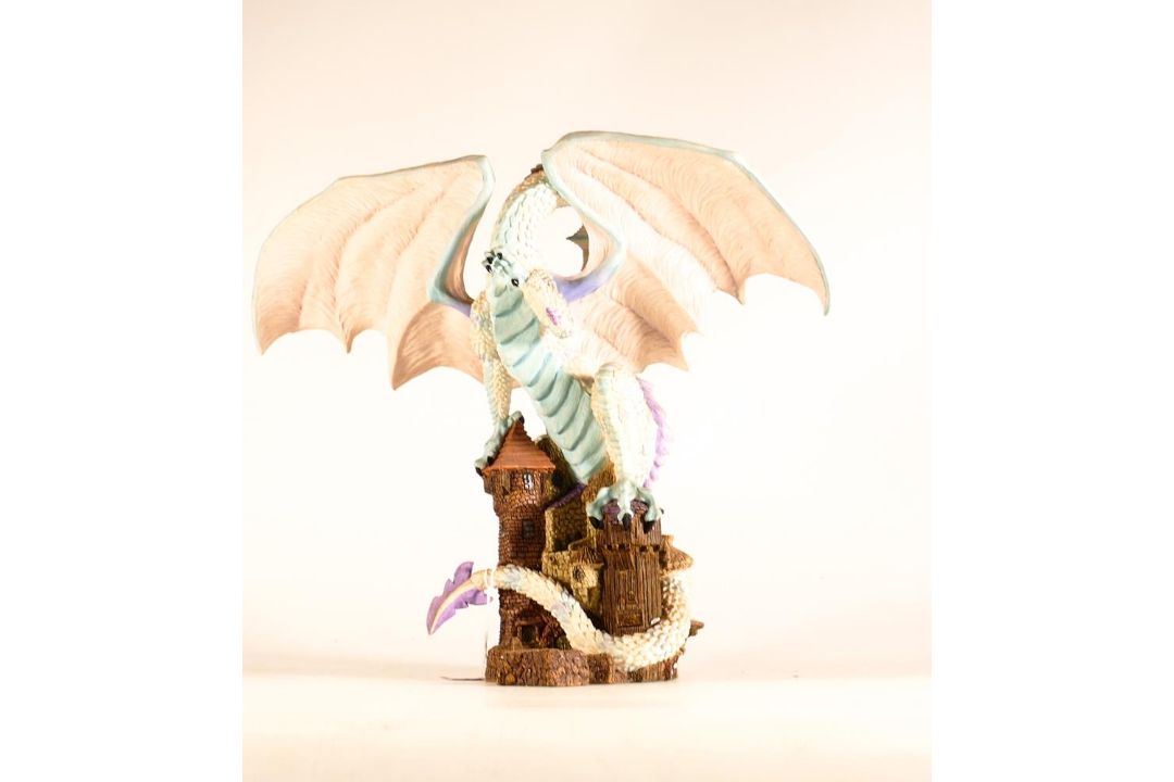 Enchantica Grawlfang- Winter Dragon, EN2361, boxed, height 30cm - Image 3 of 8