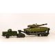 Vintage Repainted Green Dinky Supertoys Tank Transporter & later Cheftan Tank(2) - Image 1 of 4