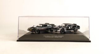 1/43 Autoart Mad Max 2 The Road Warrior Interceptor / Enemy Car Black, length of case 25.5cm