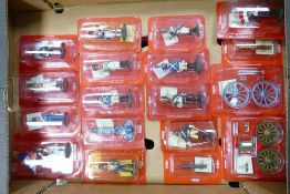 A collection of Carded Delprado Napoleonic Model Figures